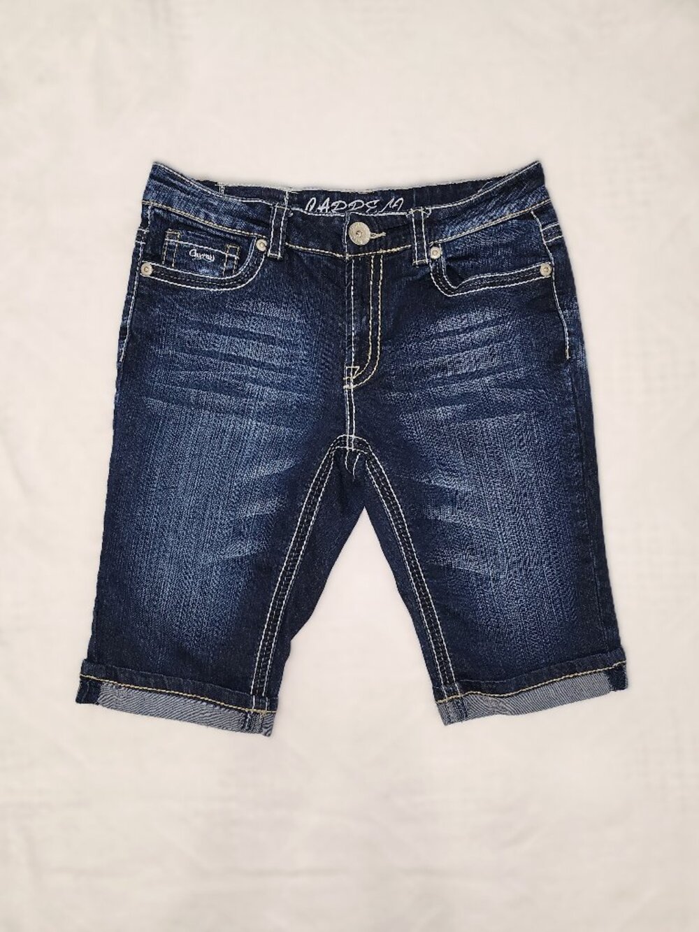 Carreli Denim long Shorts